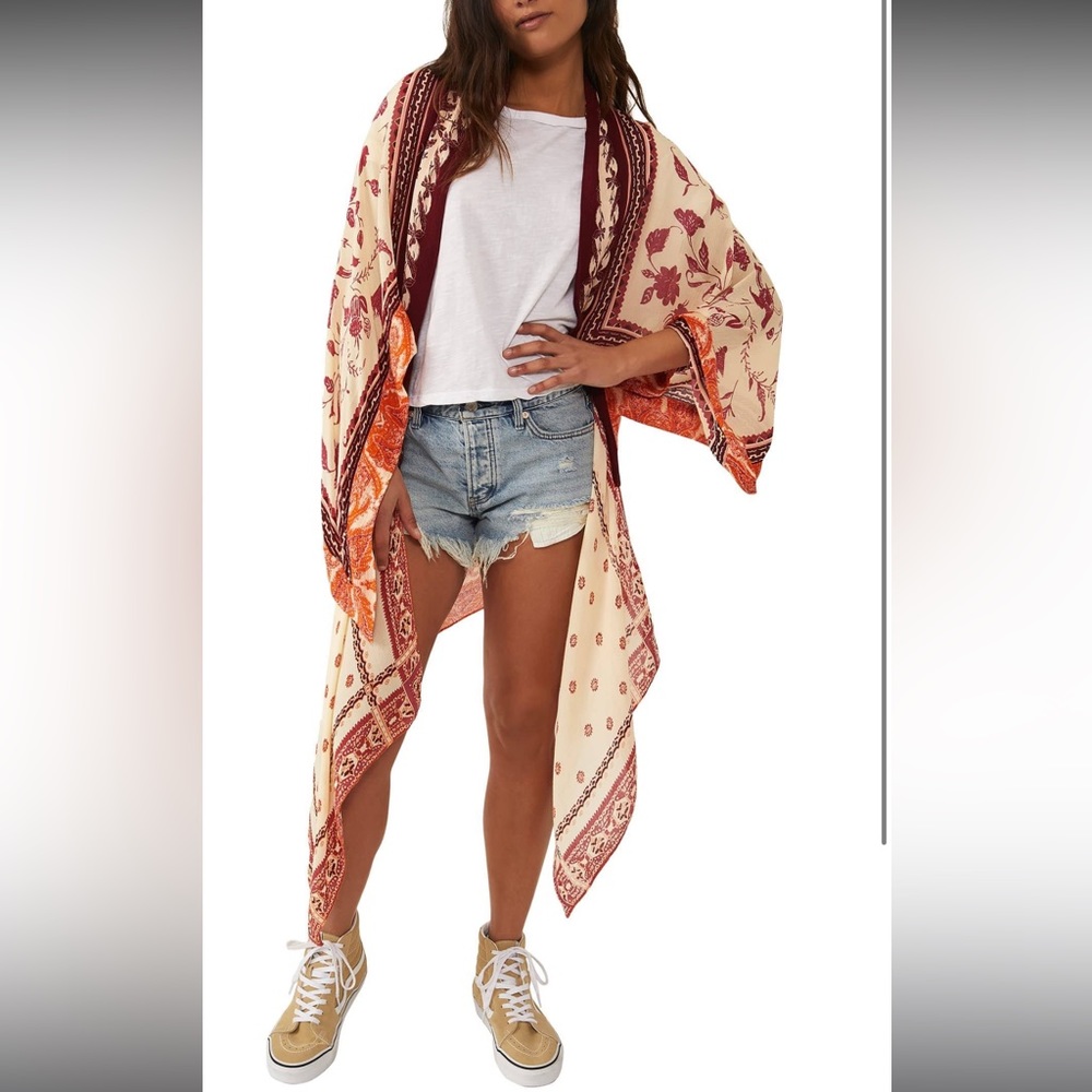 Free People Kiss The Sky Butterfly Kiss Kimono